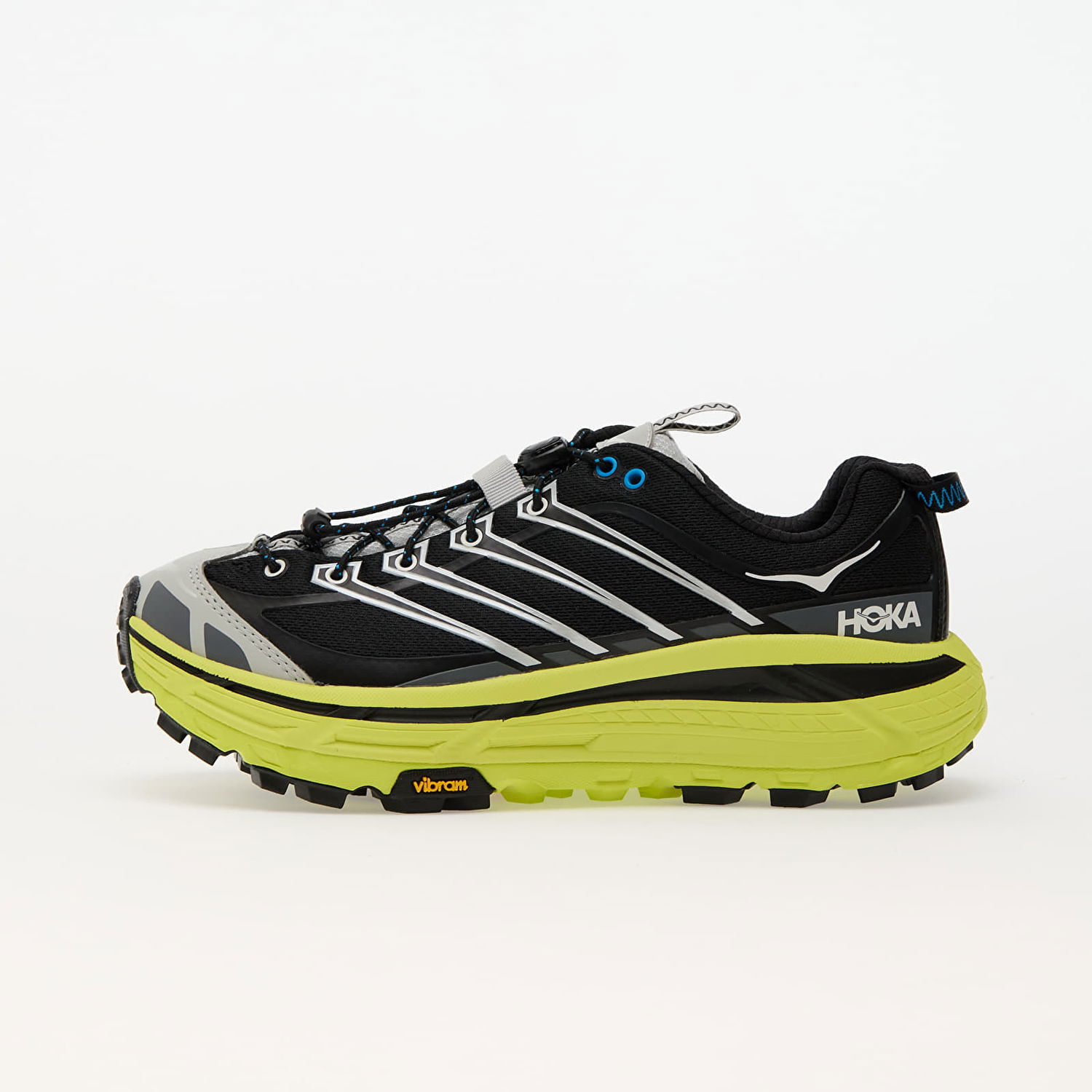 Кецове и обувки Hoka One One Black/ Hoka Citrus EUR 44 2/3 Черно | 1141572-BHK, 0