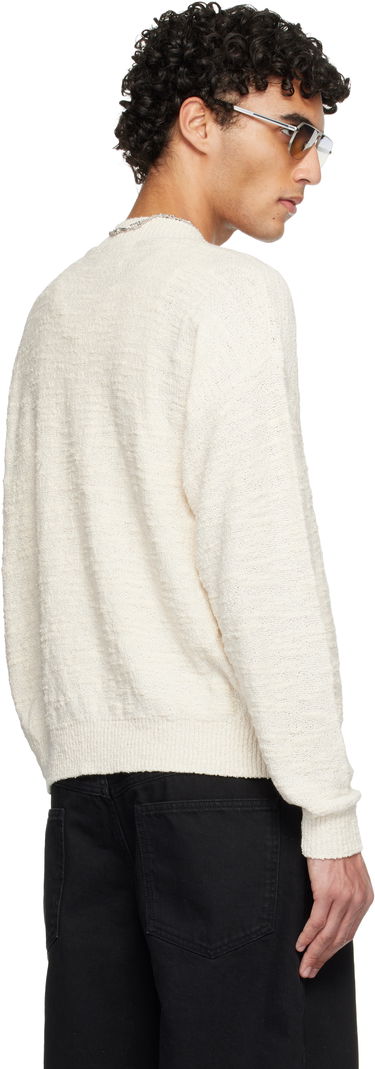 Пуловер ISABEL MARANT Achille Textured Crewneck Sweater Бяло | PU0680HB-C2L02H, 2