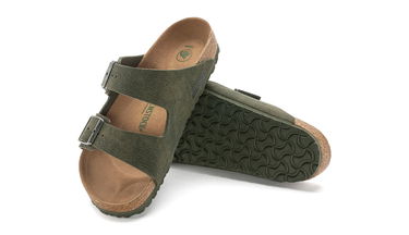 Кецове и обувки Birkenstock Arizona Vegan Micro Fibre Зелено | 1024544, 5