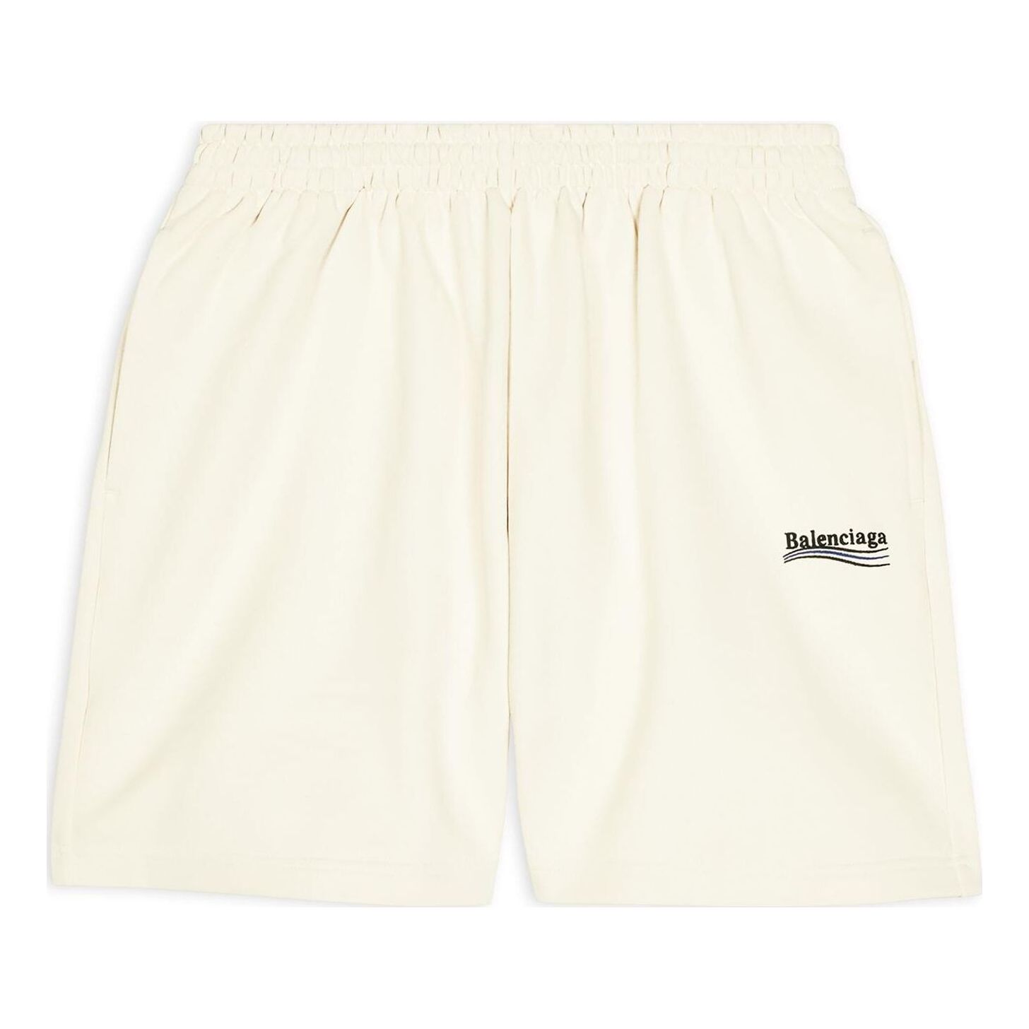 Къси панталони Balenciaga Political Campaign Sweat Shorts Бежово | 676137TKVI98962, 0