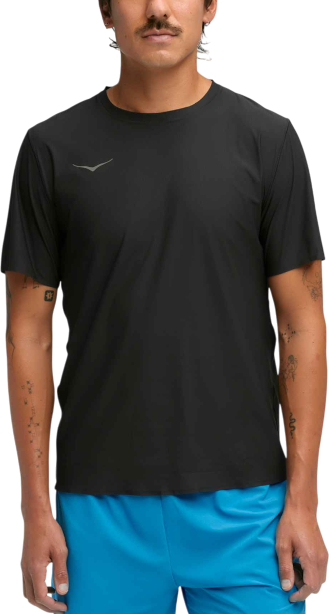 Тениска Hoka One One Hoka Airolite 2.0 Short Sleeve T-Shirt Черно | 1175771-blk, 0