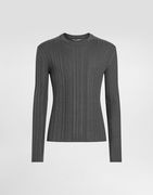 Dolce & Gabbana Silk Crewneck Pullover