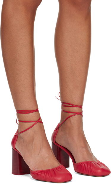 Аксесоари LEMAIRE LEMAIRE Micro Ballerina Heels Червено | FO0167 LL0115, 3