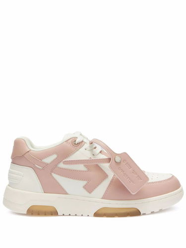 Кецове и обувки Off-White Out Of Office OOO "White Pink" W Бяло | OWIA259S22LEA0010130, 0