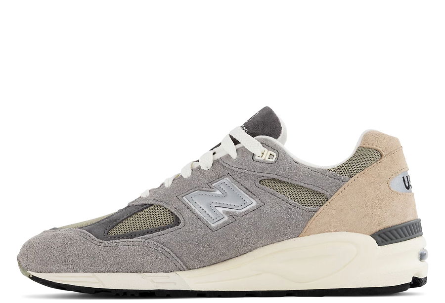 Кецове и обувки New Balance Teddy Santis x 990v2 Сиво | M990TD2, 1