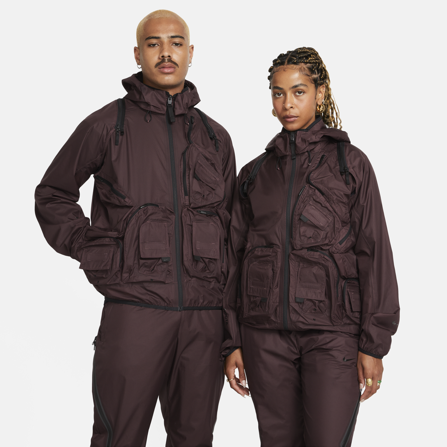 Яке Nike NOCTA Tracksuit Jacket Бургунди | DR2618-646, 0