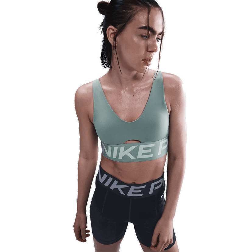Сутиен Nike Indy Plunge Bold Sports Bra Зелено | HF7324-017