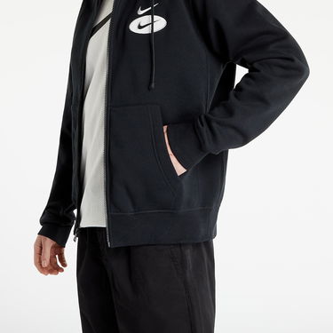 Суитчър Nike Sportswear Swoosh League Fleece Hoodie Черно | DM5335-010, 2