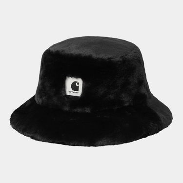 Шапка Carhartt WIP Olney Faux Fur Bucket Hat Черно | I035407_4, 0