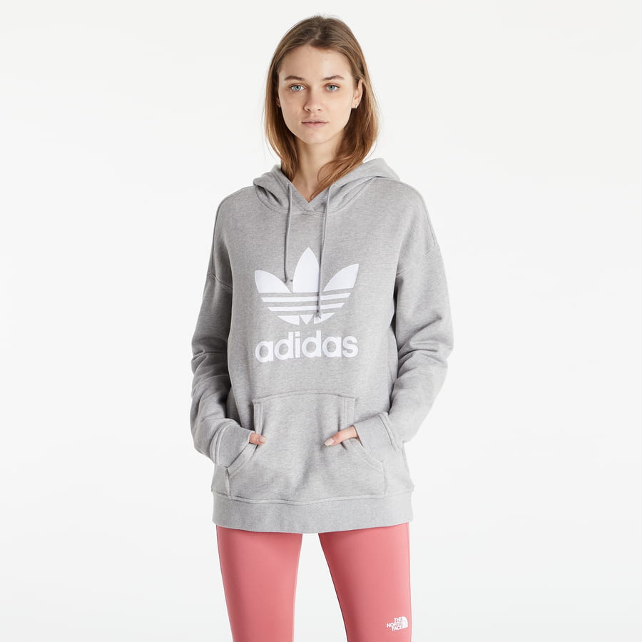 Суитчър adidas Originals TRF Hoodie Сиво | H33589, 0