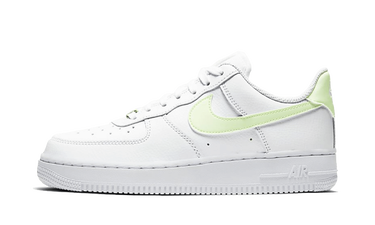 Кецове и обувки Nike Air Force 1 '07 "Barely Volt White" Бяло | 315115-155, 0