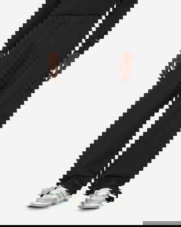 Карго панталони Off-White Embroidered Wool Cargo Pants Black Черно | OMCF037F23FAB001 1010, 1