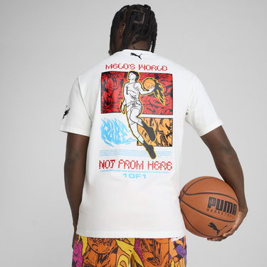 Тениска Puma Melo Phoenix Basketball T-Shirt Бяло | 630688_01, 3