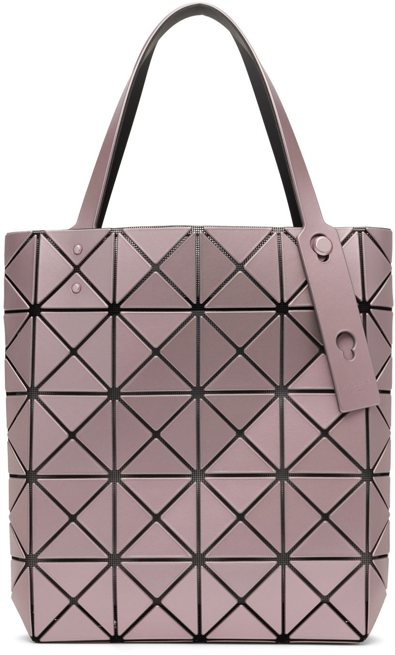Голяма пазарска чанта BAO BAO ISSEY MIYAKE Geometric Pattern Boxy Tote Bag Розово | BB46AG652, 0