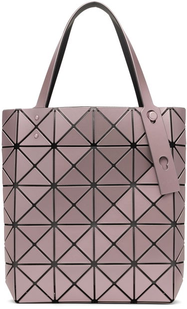 Голяма пазарска чанта BAO BAO ISSEY MIYAKE Geometric Pattern Boxy Tote Bag Розово | BB46AG652, 0