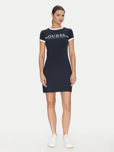 Pокля GUESS Guess Active Short Sleeve Dress Тъмно синьо | V5GK02KCQX1-A71W, 3
