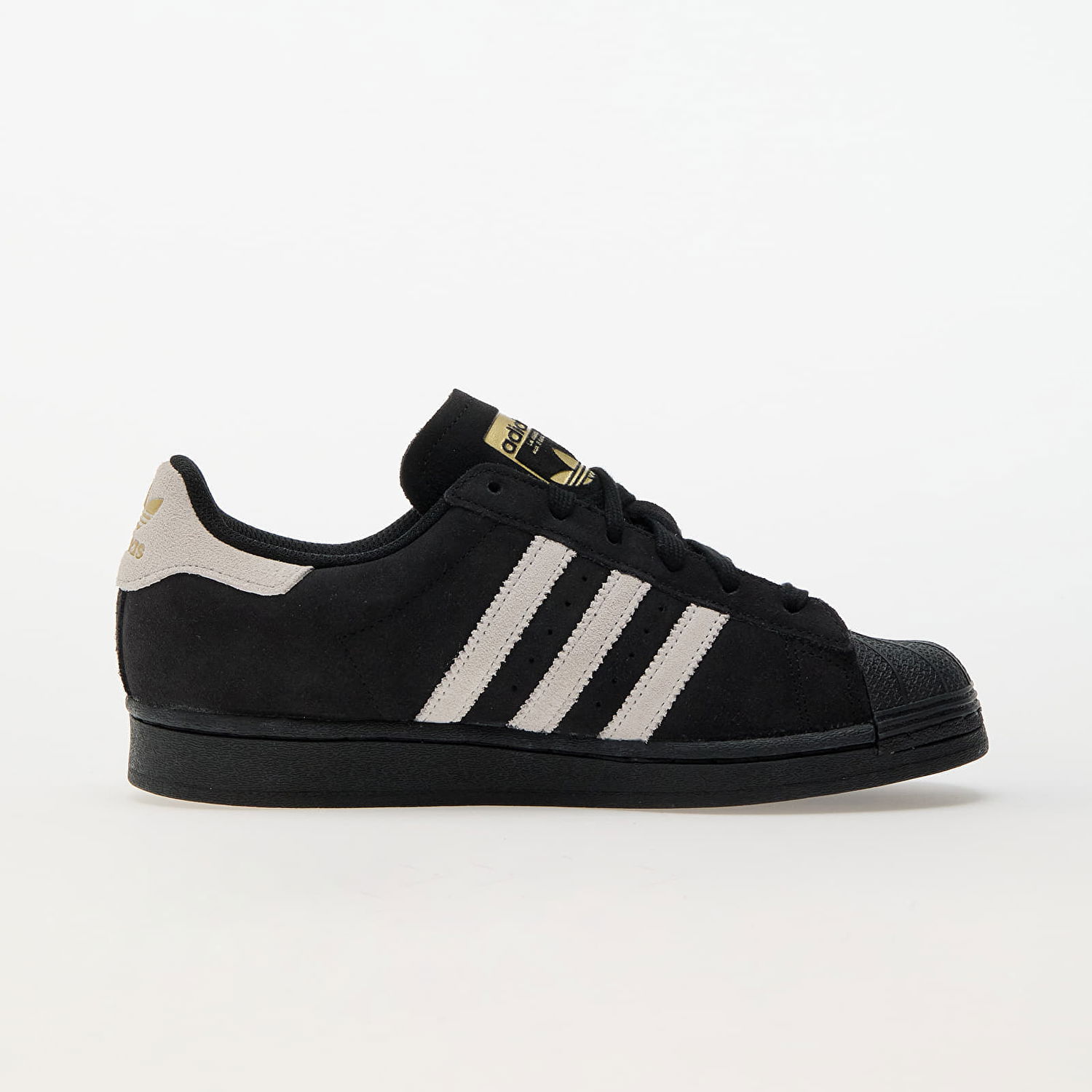 Кецове и обувки adidas Originals Superstar W Core Black/ Crystal White/ Mate Gold Черно | IE6525, 1