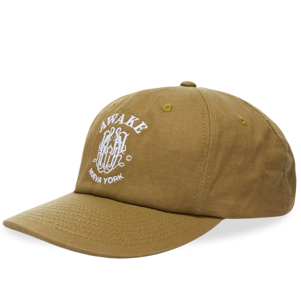 Шапка с козирка Awake NY Nueva York Crest 6 Panel Cap Кафяво | AWK-SP22-HA007-SD, 0