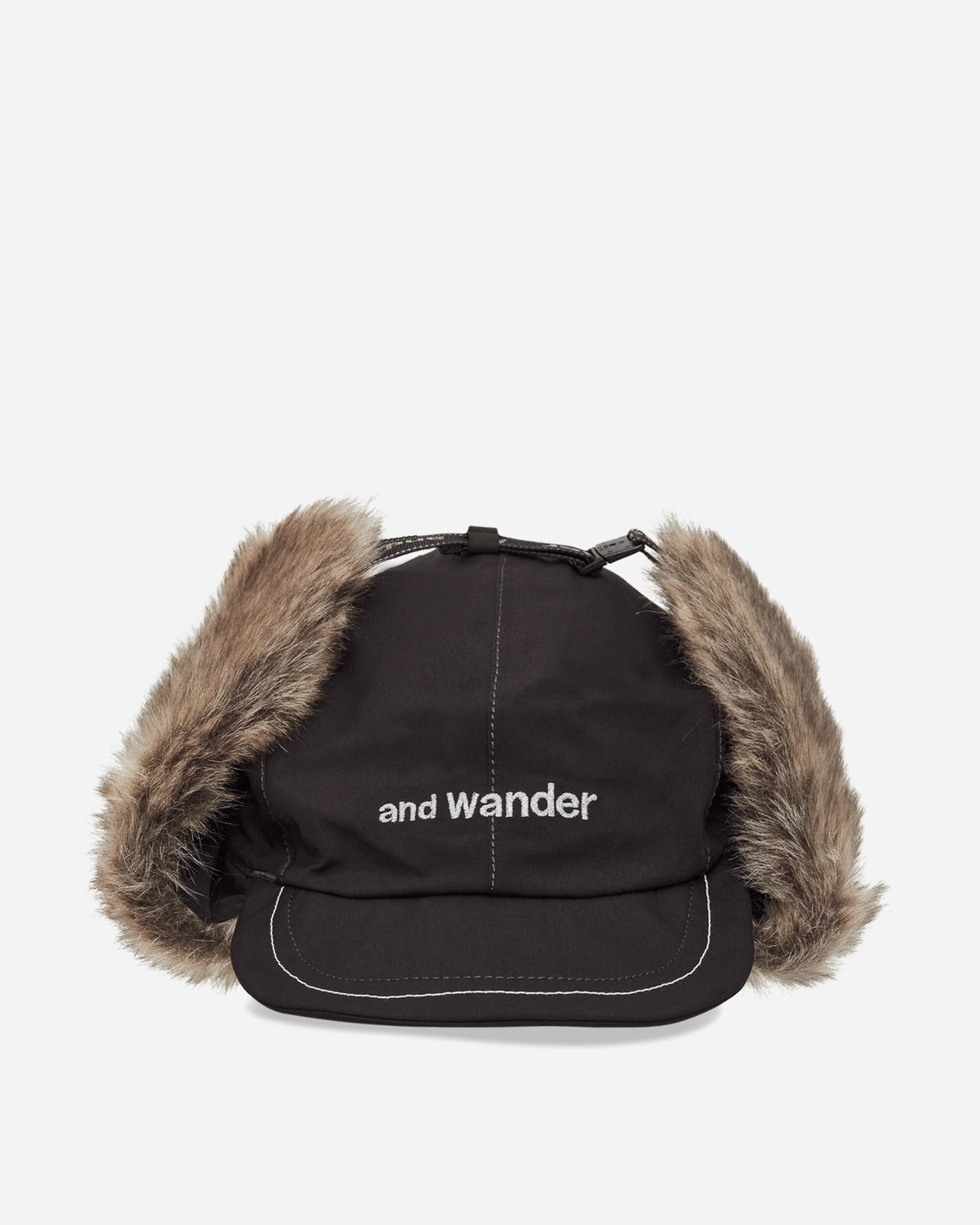 Шапка с козирка and wander 3L Boa Cap Черно | 5745986121 010, 1