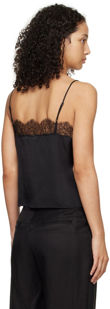 Потник Anine Bing ANINE BING Amelie Lace Tank Top Черно | A-07-1822-000, 2