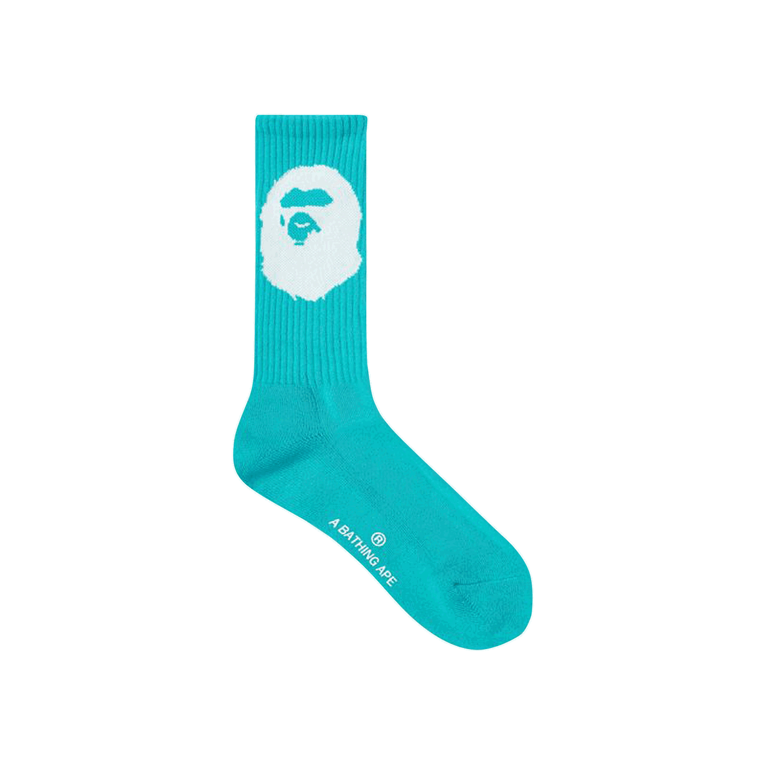 Чорапи BAPE Big Ape Head Socks Зелено | 1G30 183 003 GREEN, 0