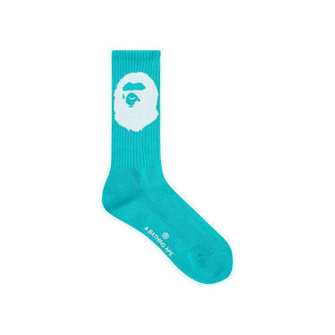 Чорапи BAPE Big Ape Head Socks Зелено | 1G30 183 003 GREEN, 0