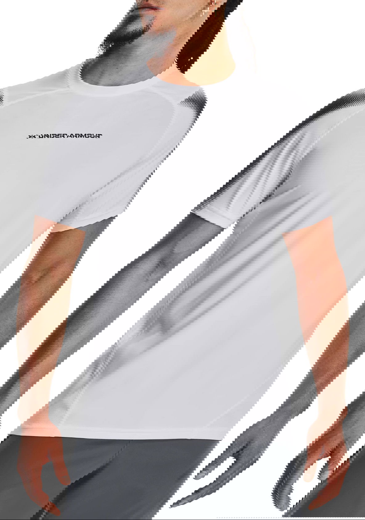 Тениска Under Armour HG Armour Nov Fitted Tee Бяло | 1377160-100, 0