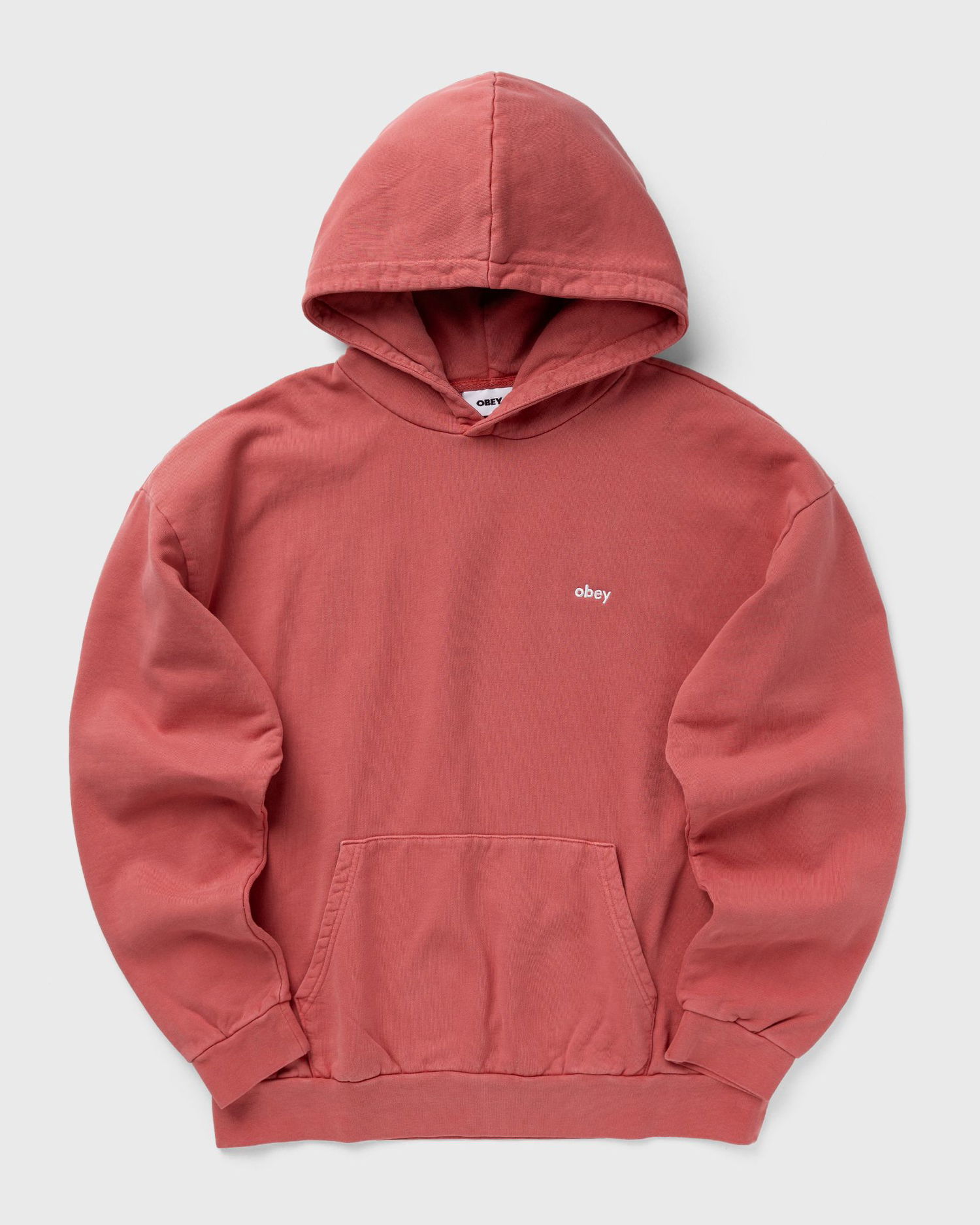 Суитчър OBEY Lowercase Pigment Hood Червено | 112470194-MIR, 0