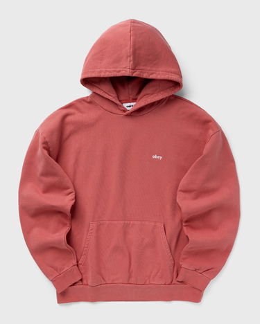 Суитчър OBEY Lowercase Pigment Hood Червено | 112470194-MIR, 0