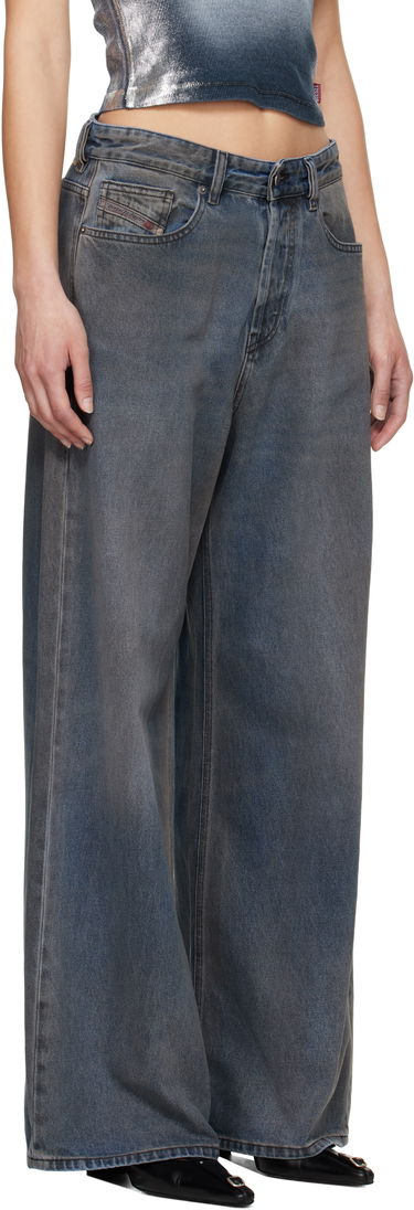 Дънки Diesel Diesel 1996 D-Sire Wide-Leg Jeans Синьо | A06925 09L46, 1