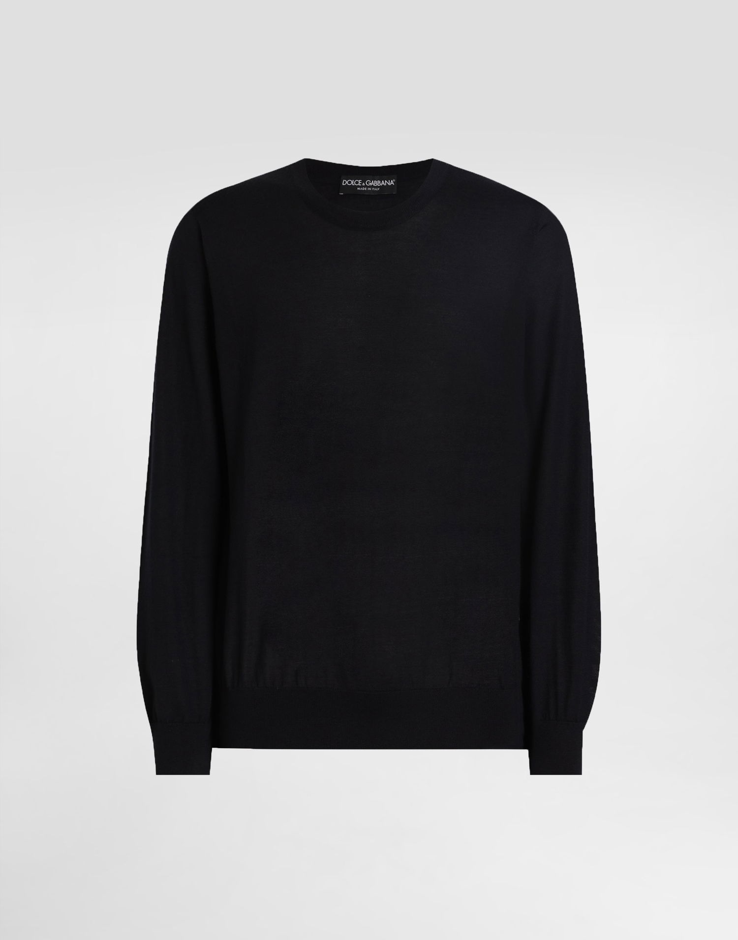 Пуловер Dolce & Gabbana Dolce & Gabbana Cashmere Pullover Черно | GXX02TJBW05B0665, 0