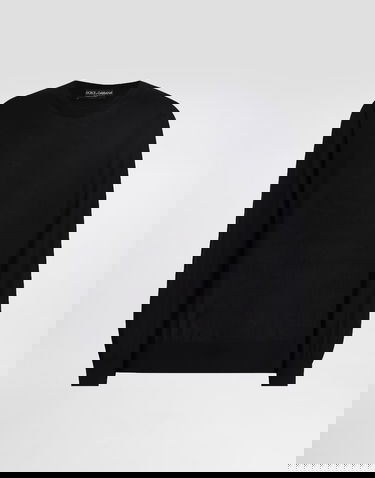 Пуловер Dolce & Gabbana Dolce & Gabbana Cashmere Pullover Черно | GXX02TJBW05B0665, 0