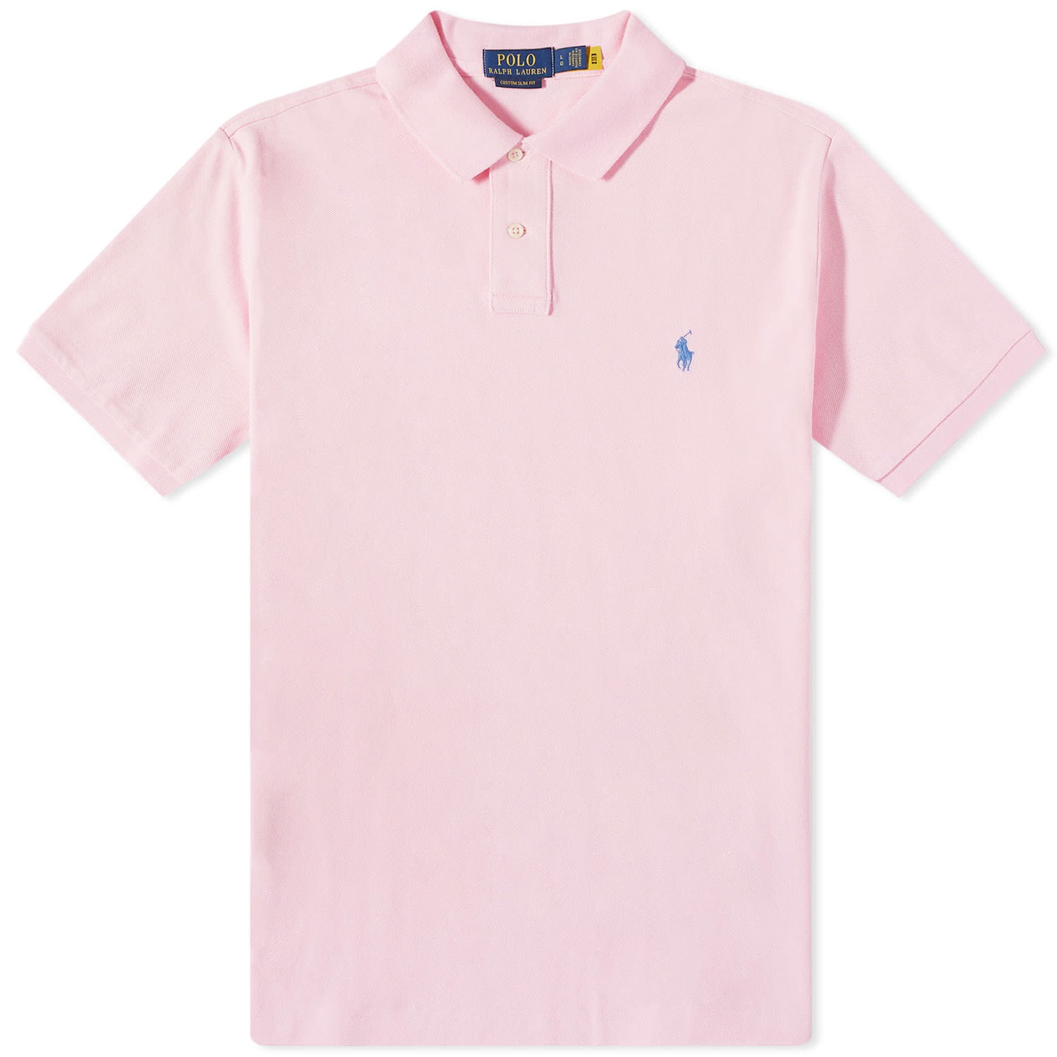 Поло тениска Polo by Ralph Lauren Custom Slim Fit Polo Carmel Pink Розово | 710782592033, 0