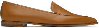 Кецове и обувки Gianvito Rossi Perry Leather Loafers Кафяво | G25339.10CUO.VGI, 0