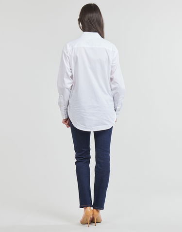 Риза Polo by Ralph Lauren Kotta Long Sleeve Button Front Shirt Бяло | 200932538001, 3