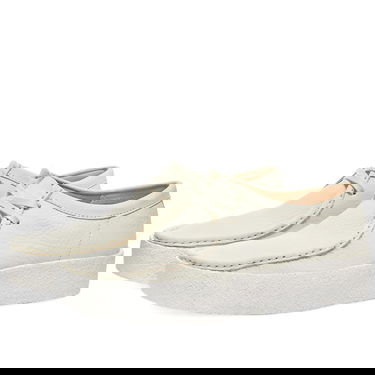 Кецове и обувки Clarks Originals Wallabee Cup Бяло | 26158153, 0