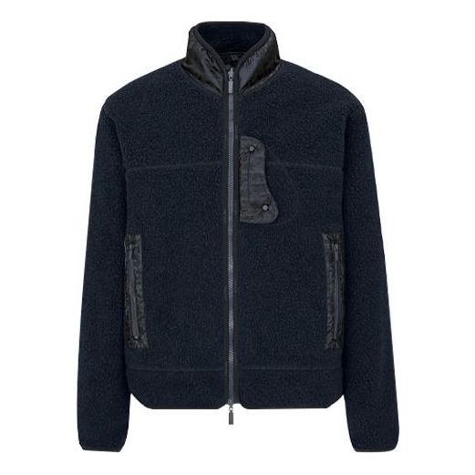 Пуловер Dior SS21 Casual Jacket Синьо | 113J405A0678_C585