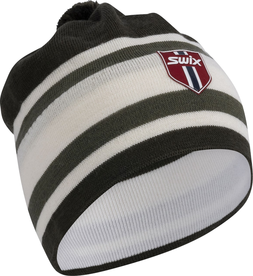Шапка SWIX Tradition Light Striped Beanie Бяло | 46450-48005
