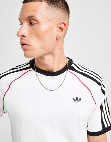 Тениска adidas Originals 3-Stripes T-Shirt Бяло | KD4340, 3