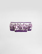 Dolce & Gabbana Majolica Print Poplin Off-Shoulder Top