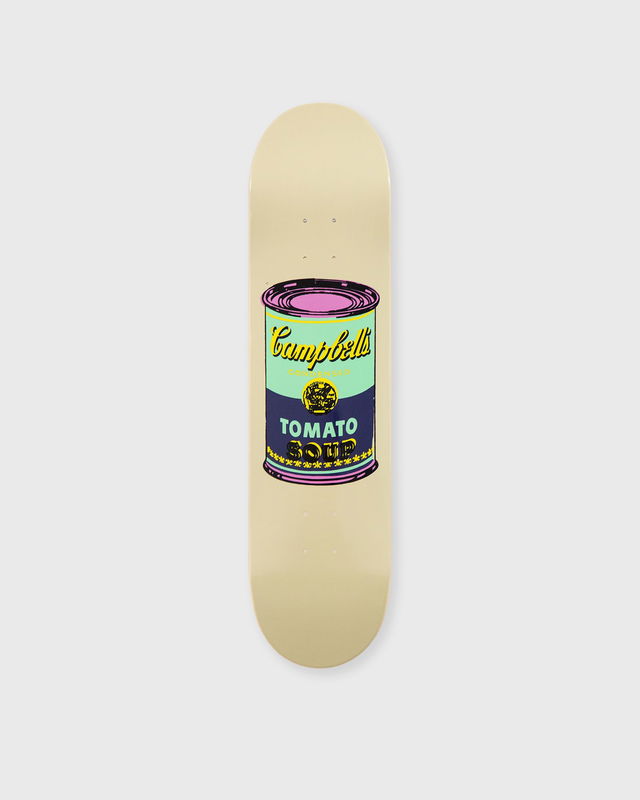 Andy Warhol Color Campbell's Soup Eggplant DECK