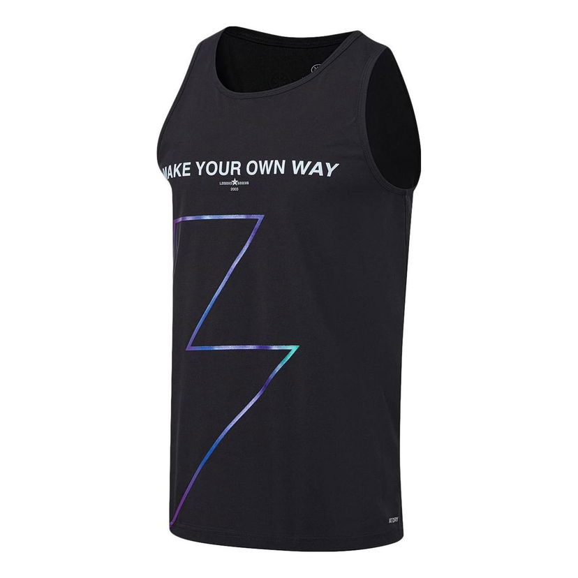Потник Li-Ning Wade Graphic Basketball Tank Черно | AVST089-1