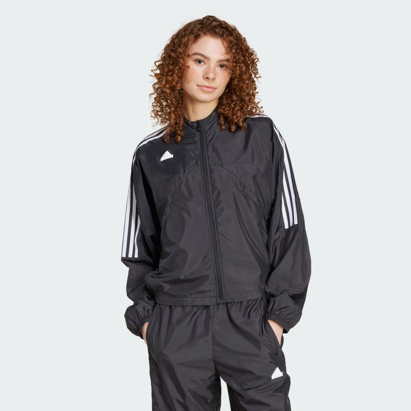 Ветровка adidas Performance Tiro Cut 3-Stripes Summer Track Jacket Черно | IX3511