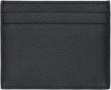 Портфейл Valentino Grainy Leather Card Holder Черно | 6Y2P0V09UAG, 1