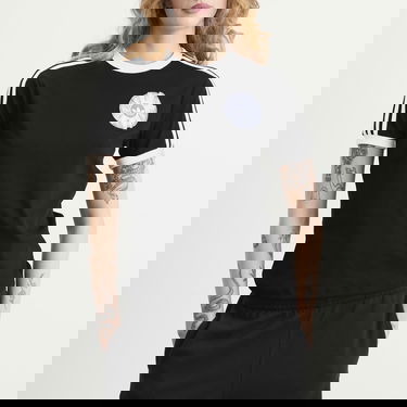 Тениска adidas Originals Tulle Branding T-Shirt Size X-Small Черно | KS6559, 2