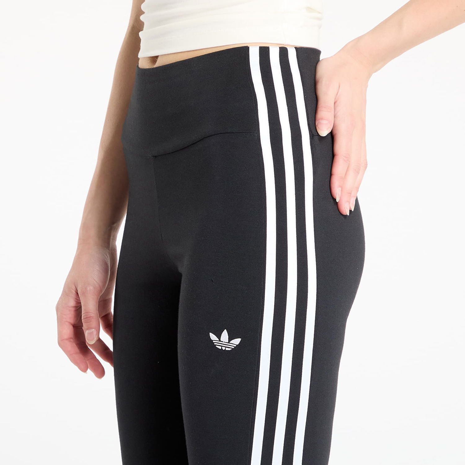 Клинове adidas Originals Adicolor 3-Stripes Leggings Черно | JX5242, 1