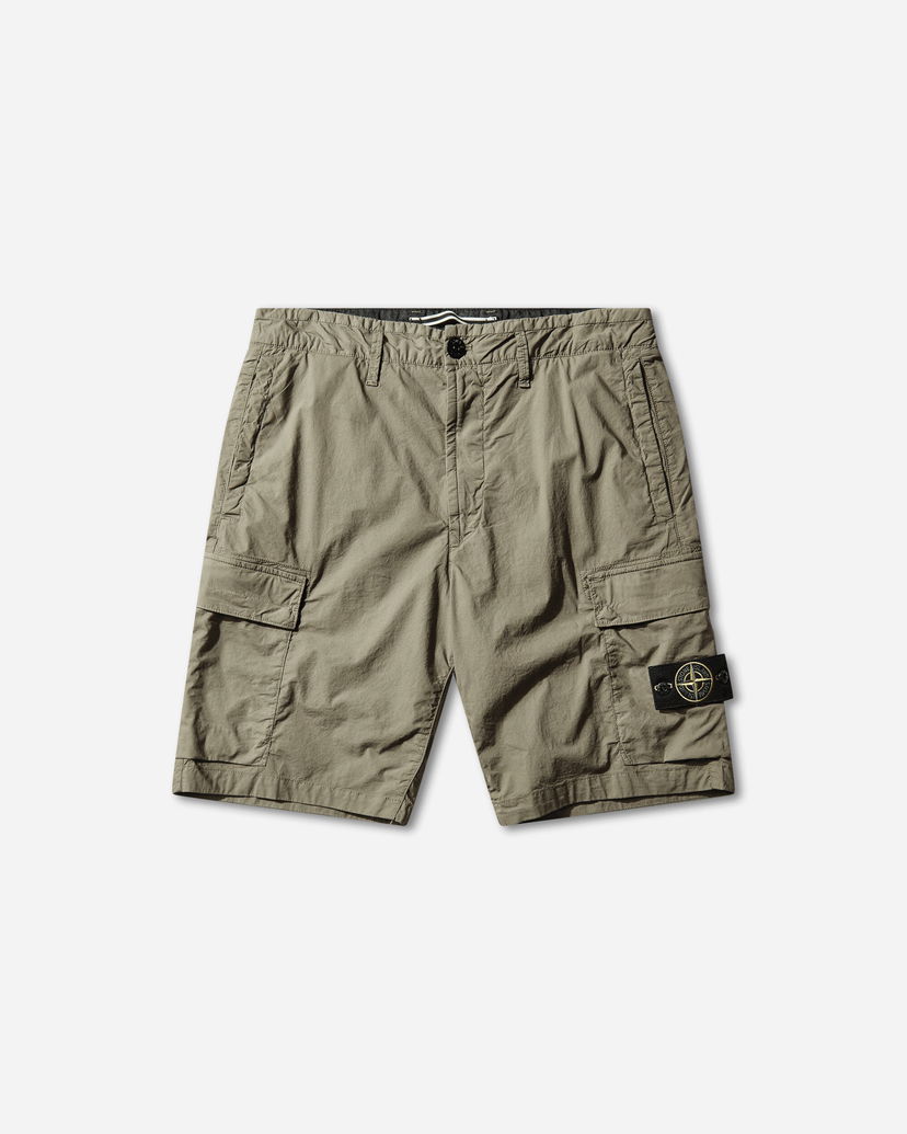 Къси панталони Stone Island Stretch Cotton Tela Cargo Shorts Бежово | L1S15L100020S0003 V005G