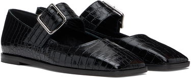 Pокля Aeyde Aeyde Sunny Crocodile Embossed Ballerina Flats Черно | A11-FL-GRZS15FL127-FW24-800-065, 3