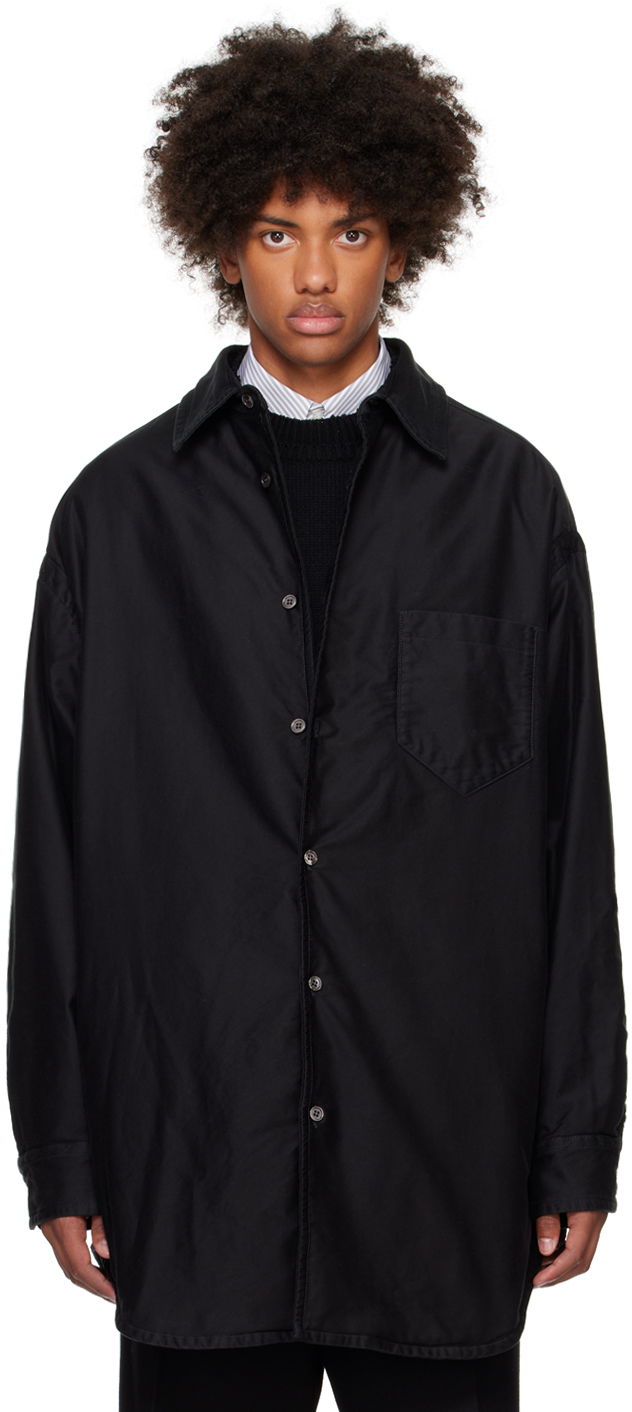 Риза Maison Margiela Padded Cotton Shirt Черно | S50DT0046 M35217, 0