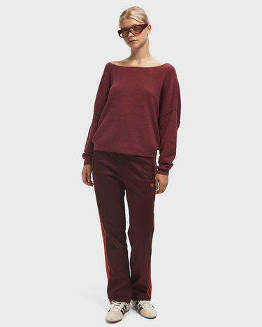 Пуловер American Vintage Boat Neck Sweater Бургунди | DAM225H25-RAISINCHINE, 1